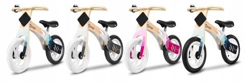 ROWEREK BIEGOWY DREWNIANY LIONELO WILLY EVA 12'' - INDYGO