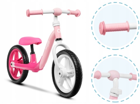 ROWEREK BIEGOWY LIONELO ALEX EVA 12'' - BUBBLEGUM