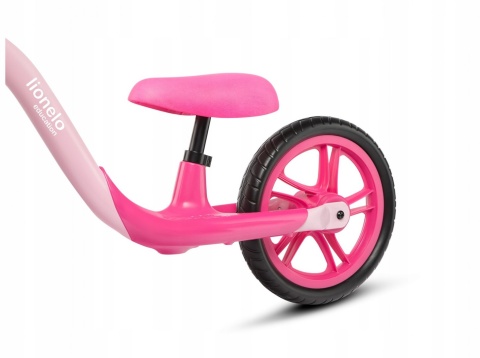 ROWEREK BIEGOWY LIONELO ALEX EVA 12'' - BUBBLEGUM