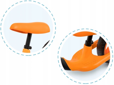 ROWEREK BIEGOWY LIONELO ALEX EVA 12'' - ORANGE