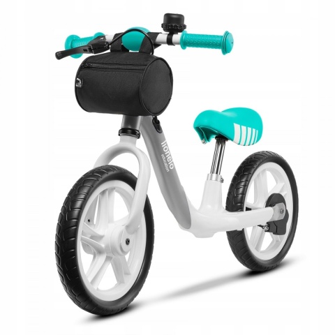 Rowerek biegowy z HAMULCEM Lionelo ARIE EVA 12'' - Graphite