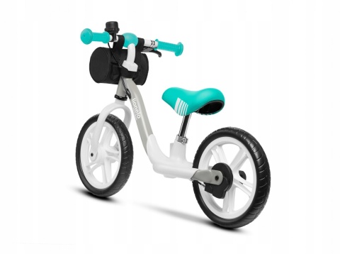 Rowerek biegowy z HAMULCEM Lionelo ARIE EVA 12'' - Graphite