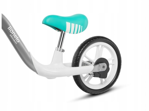 Rowerek biegowy z HAMULCEM Lionelo ARIE EVA 12'' - Graphite