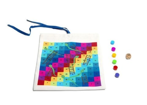 BS Toys, Podróżna gra 2w1 - chińczyk, drabinka