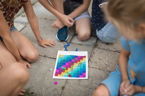 BS Toys, Podróżna gra 2w1 - chińczyk, drabinka