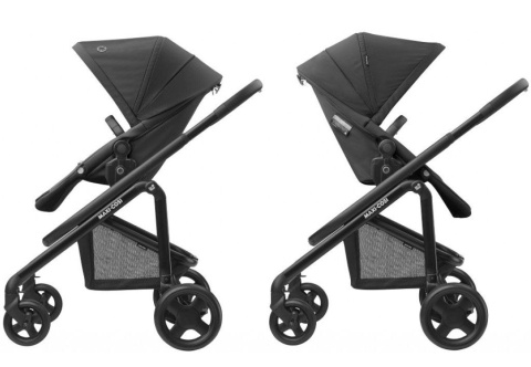 LILA CP Maxi-Cosi Wózek spacerowy do 22kg - ESSENTIAL BLACK
