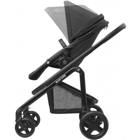 LILA CP Maxi-Cosi Wózek spacerowy do 22kg - ESSENTIAL BLACK