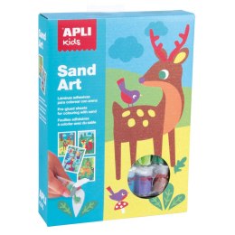 Zestaw artystyczny z piaskiem Apli Kids