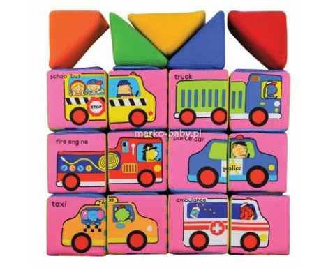 K's Kids Edukacyjne klocki - puzzle 9m+ KA10458-PG