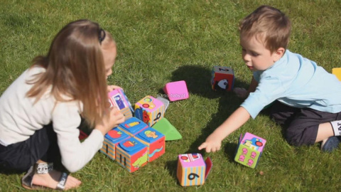 K's Kids Edukacyjne klocki - puzzle 9m+ KA10458-PG