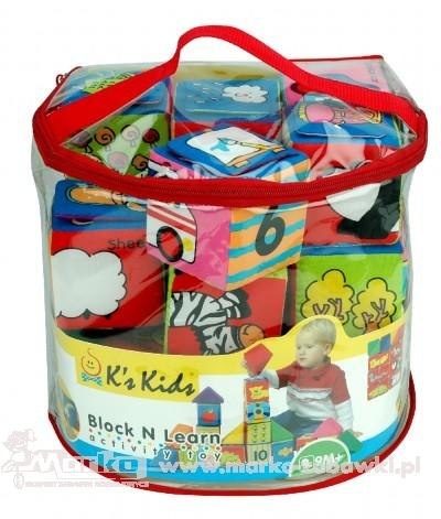 K's Kids Edukacyjne klocki - puzzle 9m+ KA10458-PG
