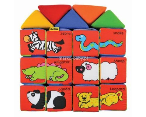K's Kids Edukacyjne klocki - puzzle 9m+ KA10458-PG