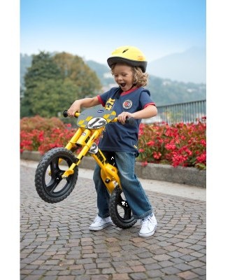 Yellow Thunder Rowerek biegowy 12cali 3-5 lat max 25kg