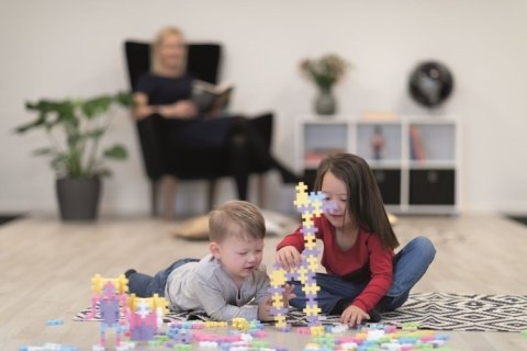 Plus-Plus, BIG Pastel - 400 szt - Edukacja