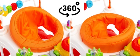 STEPP red CARETERO Chodzik dziecięcy