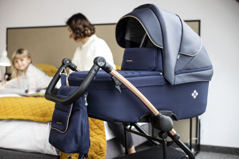 TORINO Si Bebetto 2w1 luksusowy wózek wielofunkcyjny - Si 04 Miedziany