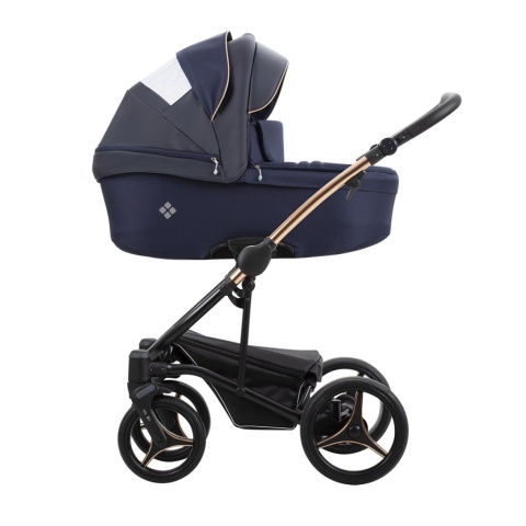 TORINO Si Bebetto 2w1 luksusowy wózek wielofunkcyjny - Si 04 Miedziany