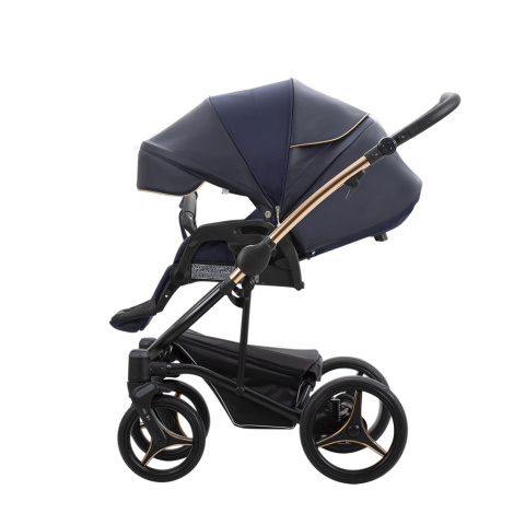 TORINO Si Bebetto 2w1 luksusowy wózek wielofunkcyjny - Si 04 Miedziany