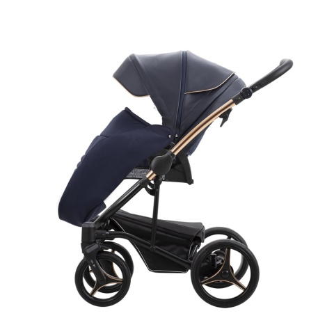 TORINO Si Bebetto 2w1 luksusowy wózek wielofunkcyjny - Si 04 Miedziany