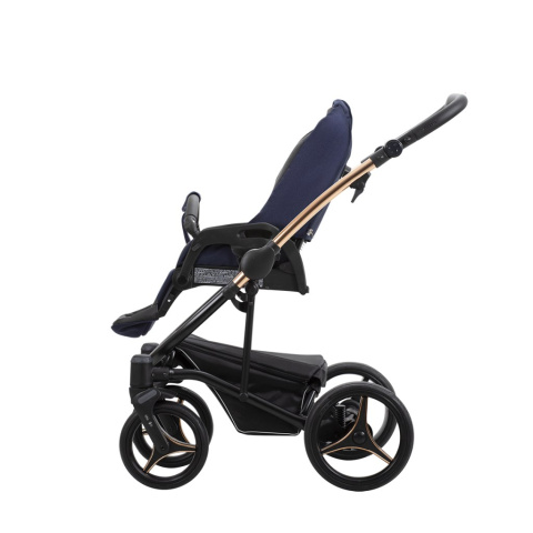 TORINO Si Bebetto 2w1 luksusowy wózek wielofunkcyjny - Si 04 Miedziany