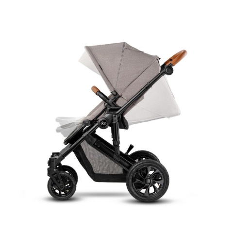 Kinderkraft Wózek Głęboko Spacerowy PRIME 2w1 Beige do 22 kg + Mommy Bag