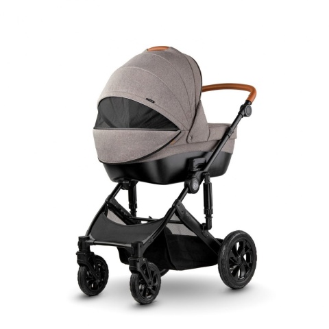 Kinderkraft Wózek Głęboko Spacerowy PRIME 2w1 Beige do 22 kg + Mommy Bag
