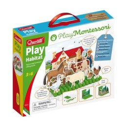 Montessori Play Układanka magnetyczna Zabawa ze środowiskiem 0621