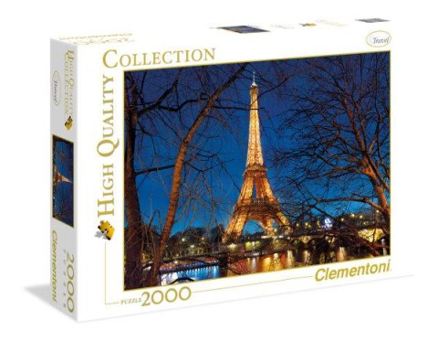 Clementoni Puzzle 2000el Paryż Wieża Eiffla nocą 32554 p6