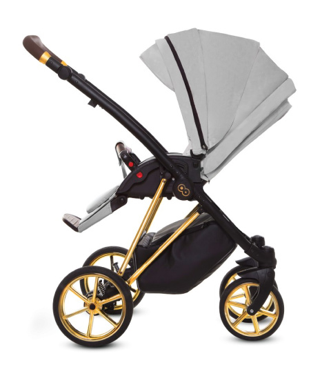 MUSSE 2w1 BabyActive wózek głęboko-spacerowy - Ultra ZEN / stelaż Gold