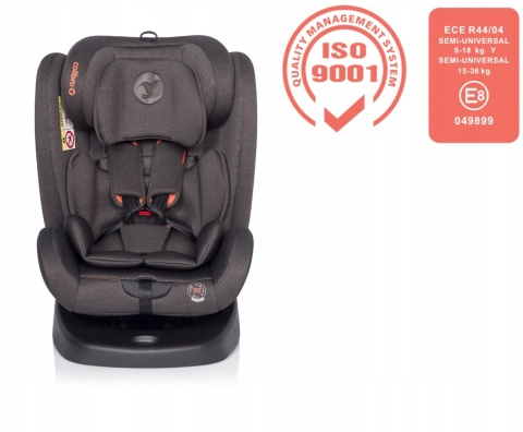 OMNI Colibro 0-36kg 360 obrotowy fotelik samochodowy z IsoFix - Granito