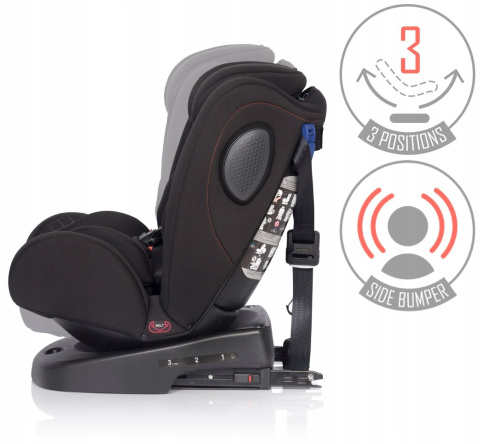 OMNI Colibro 0-36kg 360 obrotowy fotelik samochodowy z IsoFix - Onyx