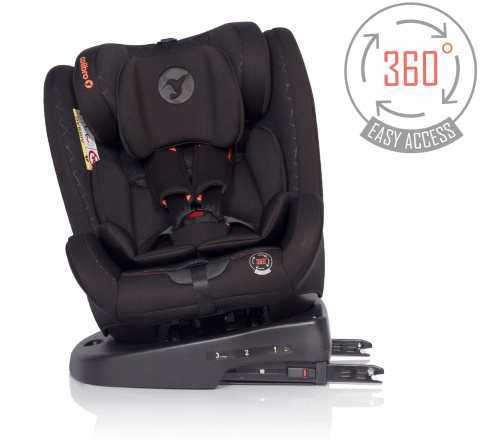 OMNI Colibro 0-36kg 360 obrotowy fotelik samochodowy z IsoFix - Onyx