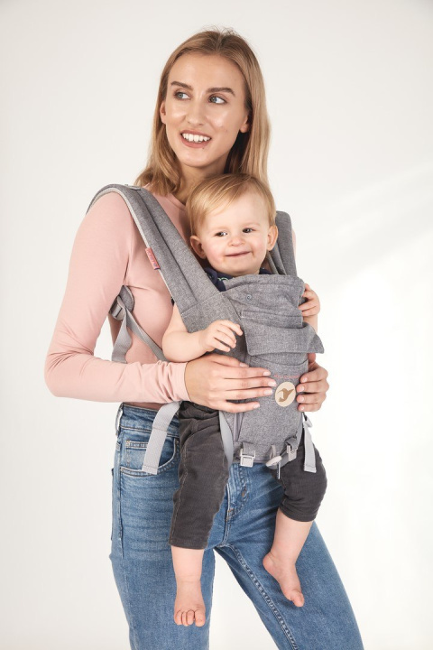 HONEY Colibro 12w1 nosidło dla dzieci od 3 do 24 miesięcy, do 18kg - Dove