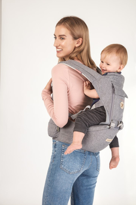 HONEY Colibro 12w1 nosidło dla dzieci od 3 do 24 miesięcy, do 18kg - Dove