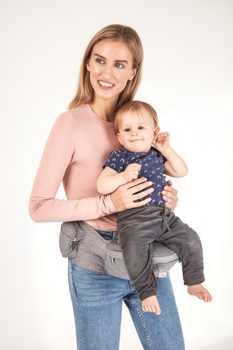 HONEY Colibro 12w1 nosidło dla dzieci od 3 do 24 miesięcy, do 18kg - Dove