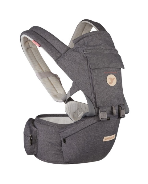 HONEY Colibro 12w1 nosidło dla dzieci od 3 do 24 miesięcy, do 18kg - Onyx