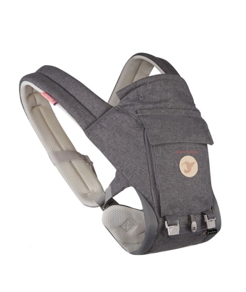 HONEY Colibro 12w1 nosidło dla dzieci od 3 do 24 miesięcy, do 18kg - Onyx