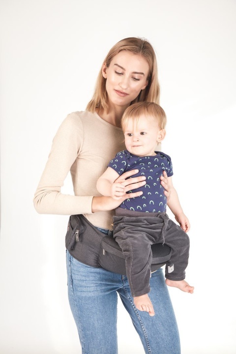 HONEY Colibro 12w1 nosidło dla dzieci od 3 do 24 miesięcy, do 18kg - Onyx