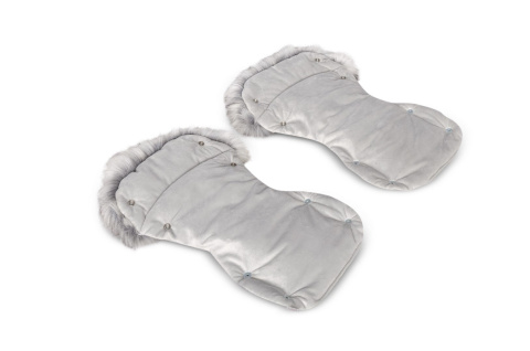 Colibro Śpiworek + Mufki do wózka dziecięcego i sanek - Powder Pink