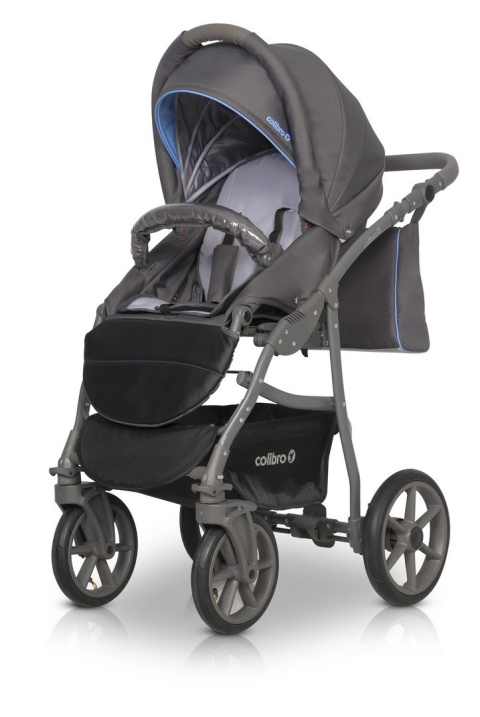FOCUS 3w1 Colibro wózek wielofunkcyjny z fotelikiem 0m+ - Baby Blue