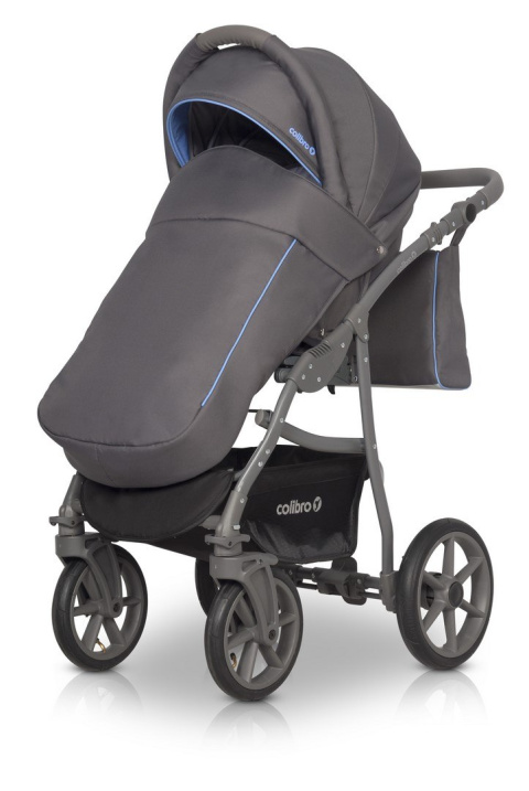 FOCUS 3w1 Colibro wózek wielofunkcyjny z fotelikiem 0m+ - Baby Blue