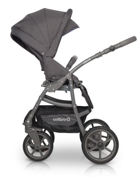 FOCUS 3w1 Colibro wózek wielofunkcyjny z fotelikiem 0m+ - Baby Blue