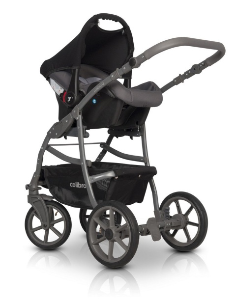 FOCUS 3w1 Colibro wózek wielofunkcyjny z fotelikiem 0m+ - Ink