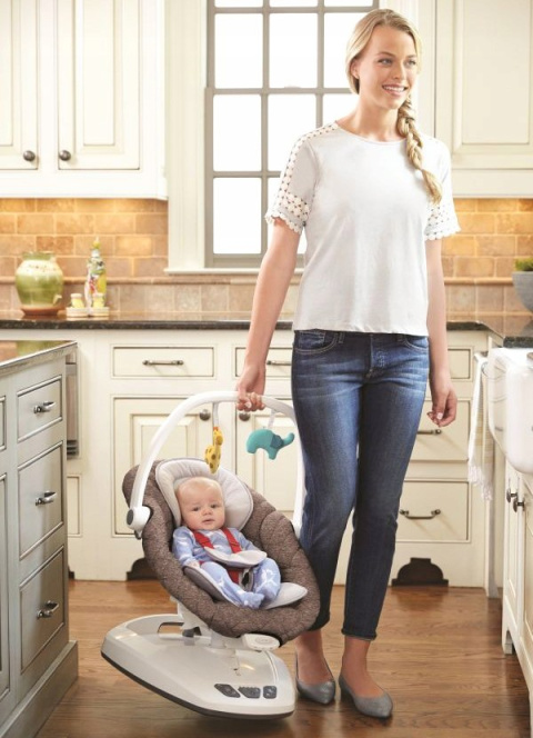 GRACO HUŚTAWKA MOVE WITH ME - BLOCK PARTY