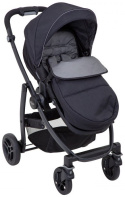 Graco EVO wielofunkcyjny spacerowy - składany jedną ręką Z/FOLIA&ŚPIWÓR BLACK GREY