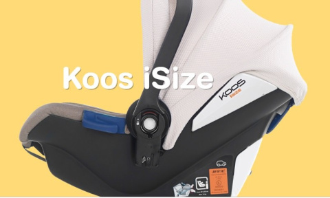 iKOOS i-SIZE R1 Jane fotelik samochodowy 0-13 kg - T60 TECH MOUSE