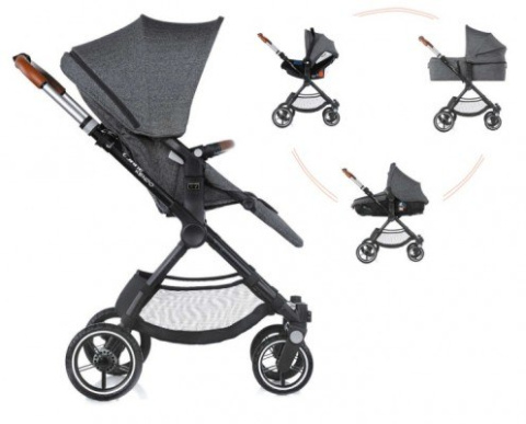 JANE KENDO Wózek spacerowy - T57 RED BEING