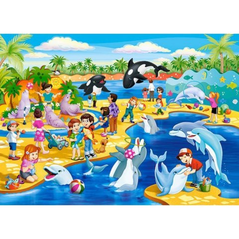 Puzzle 60el. dolphinarium CASTOR