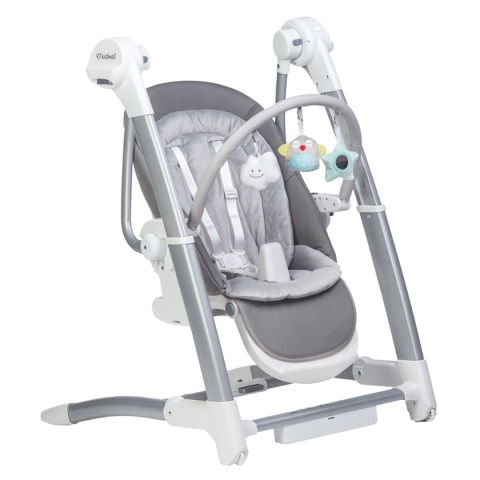 MAVERICK Kidwell 3w1 Krzesełko do karmienia Huśtawka Leżaczek