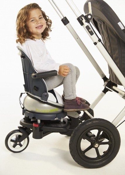 Buggypod Perle Grey - zestaw z Lascal Buggyboard Maxi